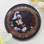 Identity V D.M./Gatto glitter holographic badge