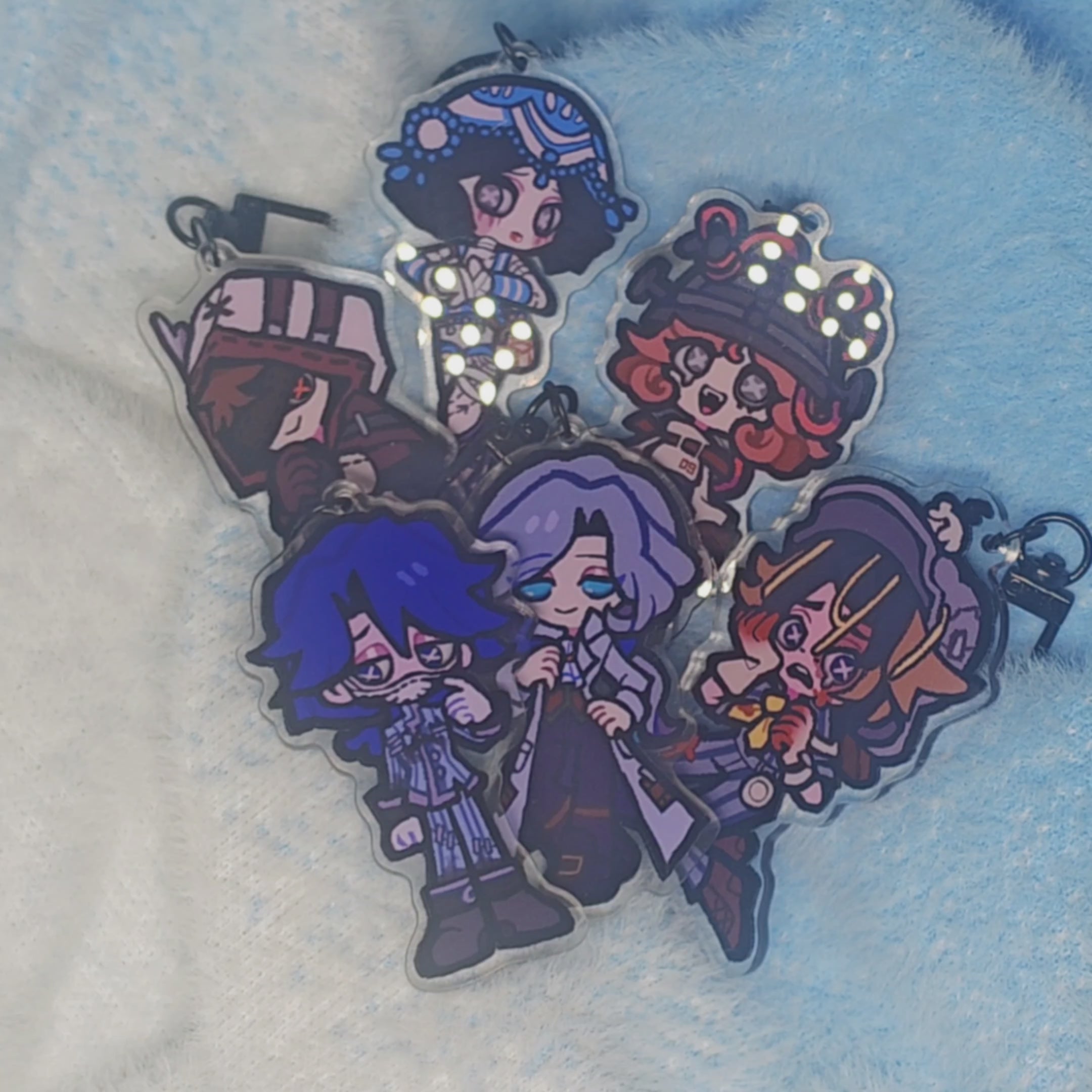 IDV Asylum Moving Eye Keychain